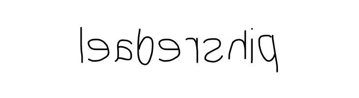 MewTooHand Reversed  Free Fonts Download