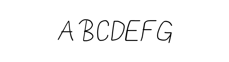 MewTooHand Condensed Italic  Free Fonts Download