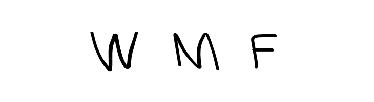 MewTooHand Bold Wide Leftalic  Free Fonts Download