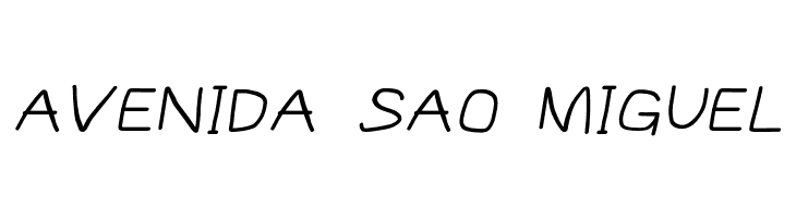 MewTooHand Bold Wide Italic  Free Fonts Download