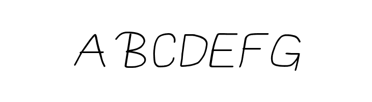 MewTooHand Wide Italic  Free Fonts Download