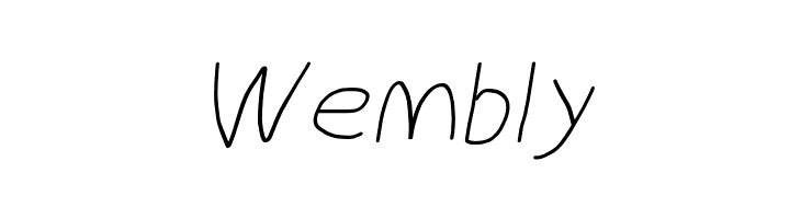 MewTooHand Wide Italic  Free Fonts Download