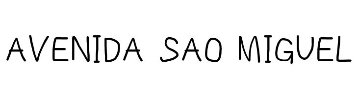 MewTooHand Bold Condensed  Free Fonts Download