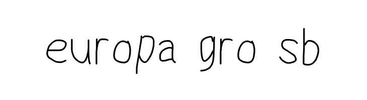 MewTooHand Condensed  Free Fonts Download