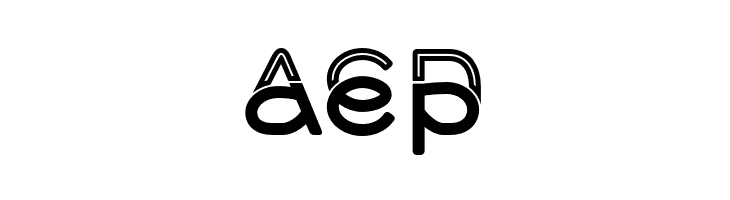 Middlecase Medium-Inline  Free Fonts Download