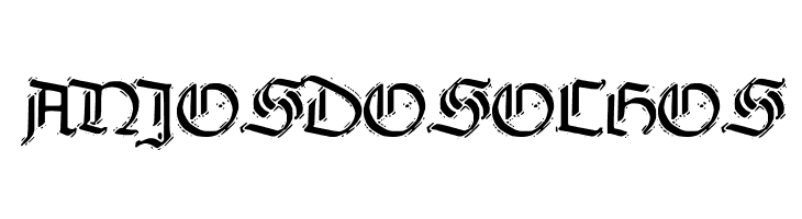 The End.  Free Fonts Download