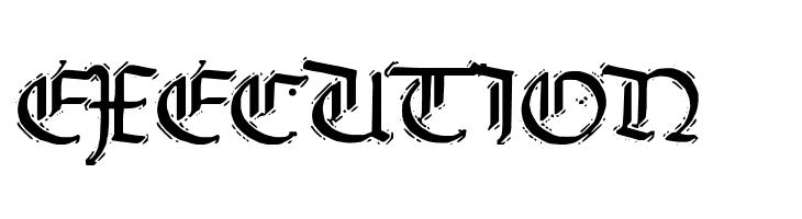 The End.  Free Fonts Download