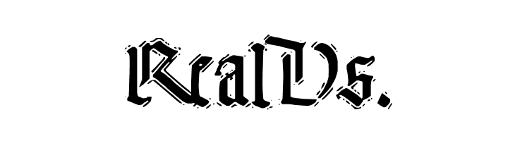 The End.  Free Fonts Download