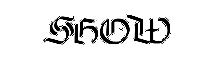 The End.  Free Fonts Download