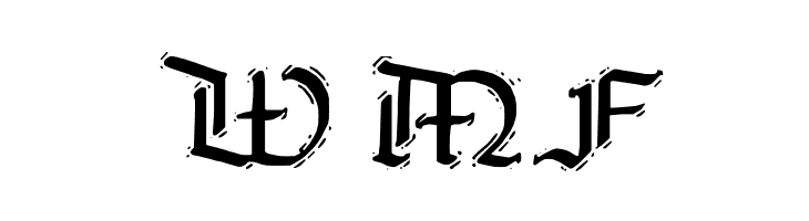 The End.  Free Fonts Download