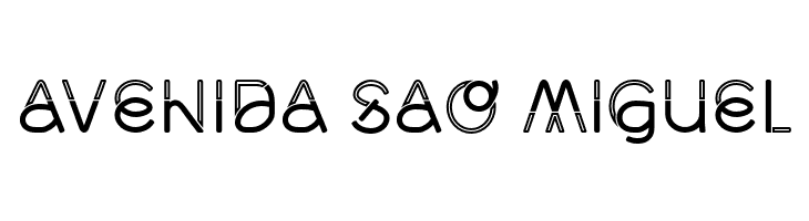 Middlecase Regular-Inline  Free Fonts Download