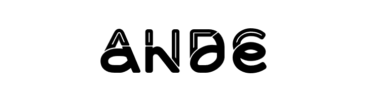 Middlecase Bold-Inline  Free Fonts Download