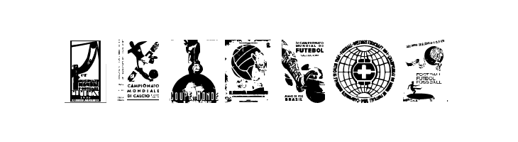 World Cup logos  Free Fonts Download