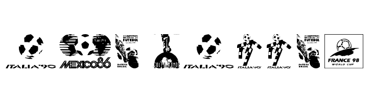 World Cup logos  Free Fonts Download