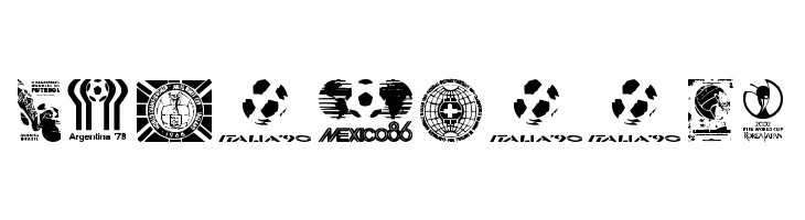 World Cup logos  Free Fonts Download