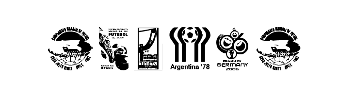 World Cup logos  Free Fonts Download