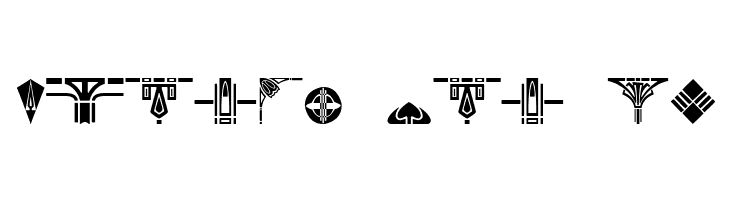 Novo Deco Ornaments  Free Fonts Download