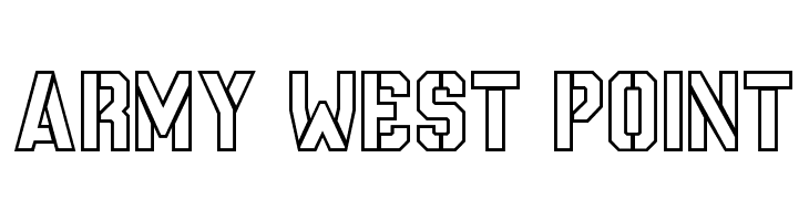 ARMY%2BWEST%2BPOINT NCAA Army 2015 Font