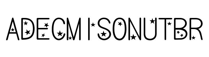 bm kirakira  Free Fonts Download