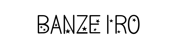 bm kirakira  Free Fonts Download