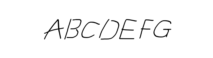 Proton ExtraBold Extended SuperItalic  Free Fonts Download