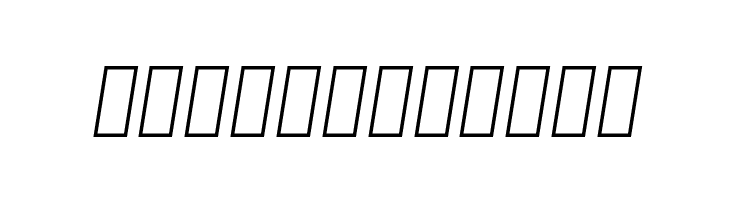 Proton Hairline Extended Italic  Free Fonts Download