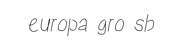 Proton Regular Condensed Italic  Free Fonts Download