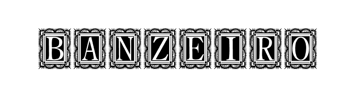 Capitular Moldurada  Free Fonts Download