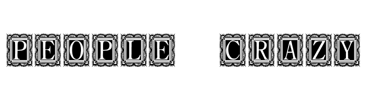 Capitular Moldurada  Free Fonts Download