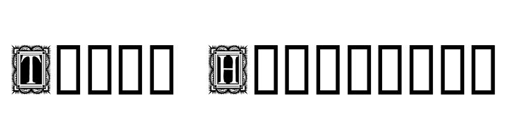 Capitular Moldurada  Free Fonts Download