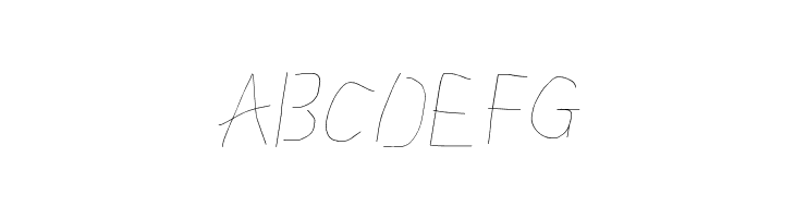 Proton Hairline Condensed Italic  Free Fonts Download