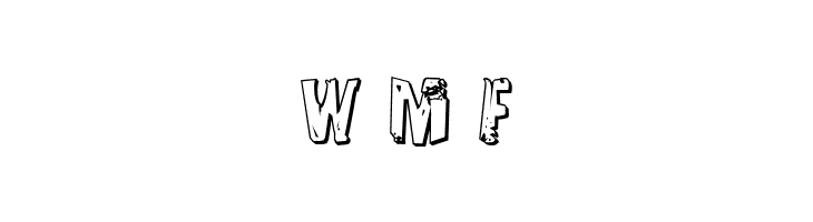 Quarrystone 3D Regular  Free Fonts Download