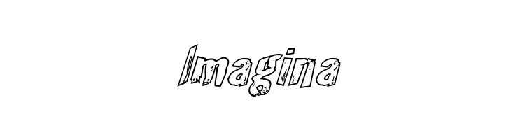 Quarrystone Outline Italic  Free Fonts Download