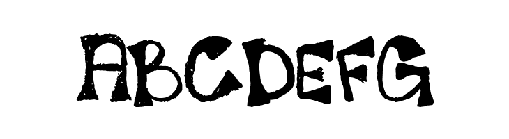 7th FadFace  Free Fonts Download