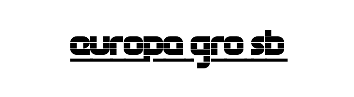 FontStruct Gothic Underlined Regular  Free Fonts Download