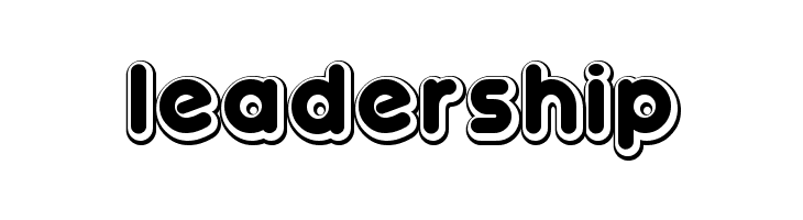 Double "Bubble Shadow  Free Fonts Download