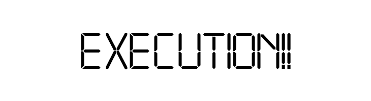 LEDFont  Free Fonts Download