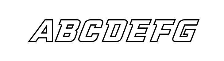 NCAA Illinois Fighting Illini Outline  Free Fonts Download