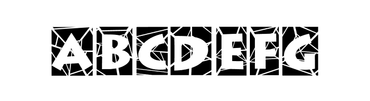 Spider Web Block Normal  Free Fonts Download