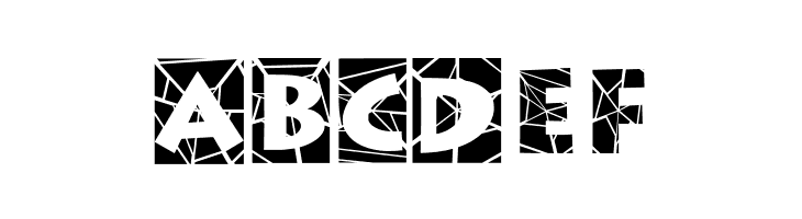 Spider Web Block Normal  Free Fonts Download