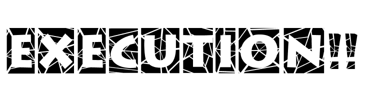 Spider Web Block Normal  Free Fonts Download