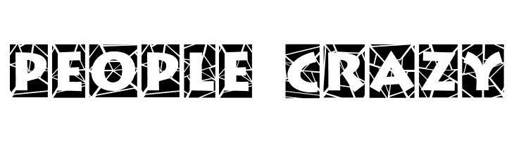 Spider Web Block Normal  Free Fonts Download