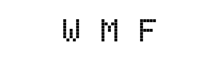 AlphaSmart 3000  Free Fonts Download