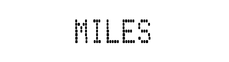 LCD AT&T Phone  Free Fonts Download