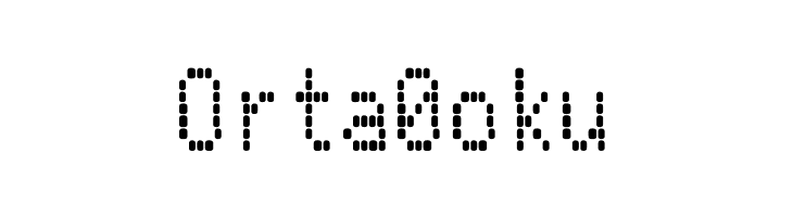 LCD AT&T Phone  Free Fonts Download