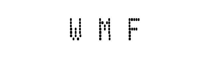 LCD AT&T Phone  Free Fonts Download