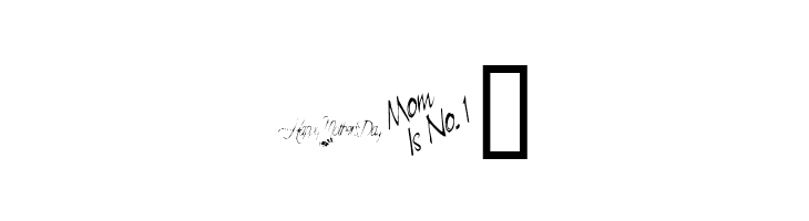 KR Mother's Day Dings  Free Fonts Download