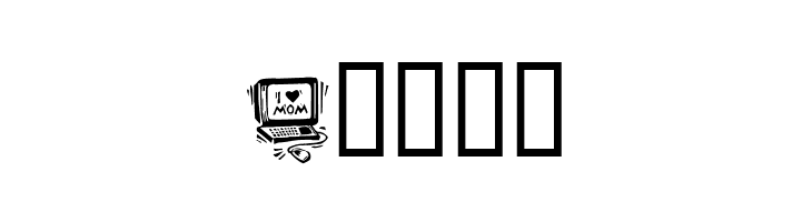 KR Mother's Day Dings  Free Fonts Download