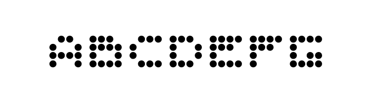 imajix 16 dot  Free Fonts Download