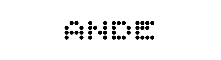 imajix 16 dot  Free Fonts Download